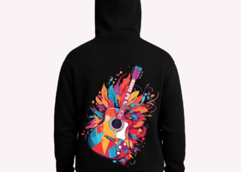 Printed Hoodie Unisex Multi Unique Colors D07